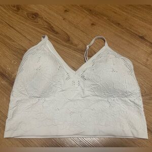 No Boundaries White Lace Bralette